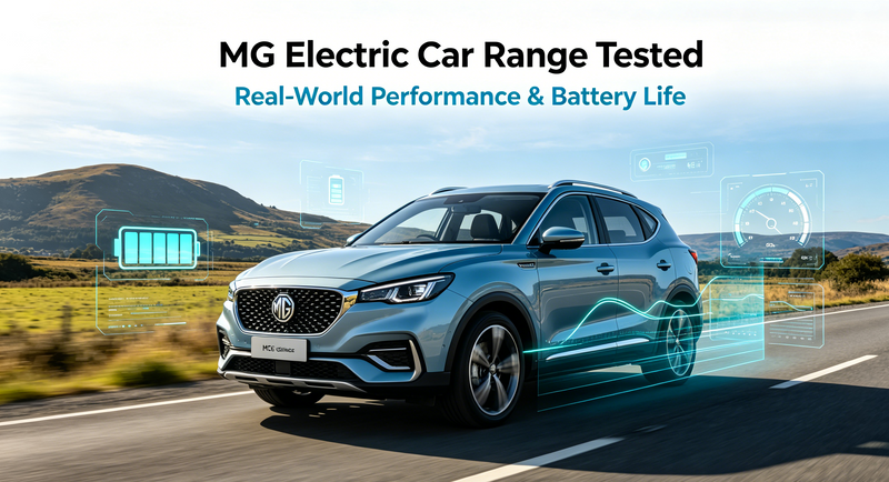 MG Electric Car Range Tested