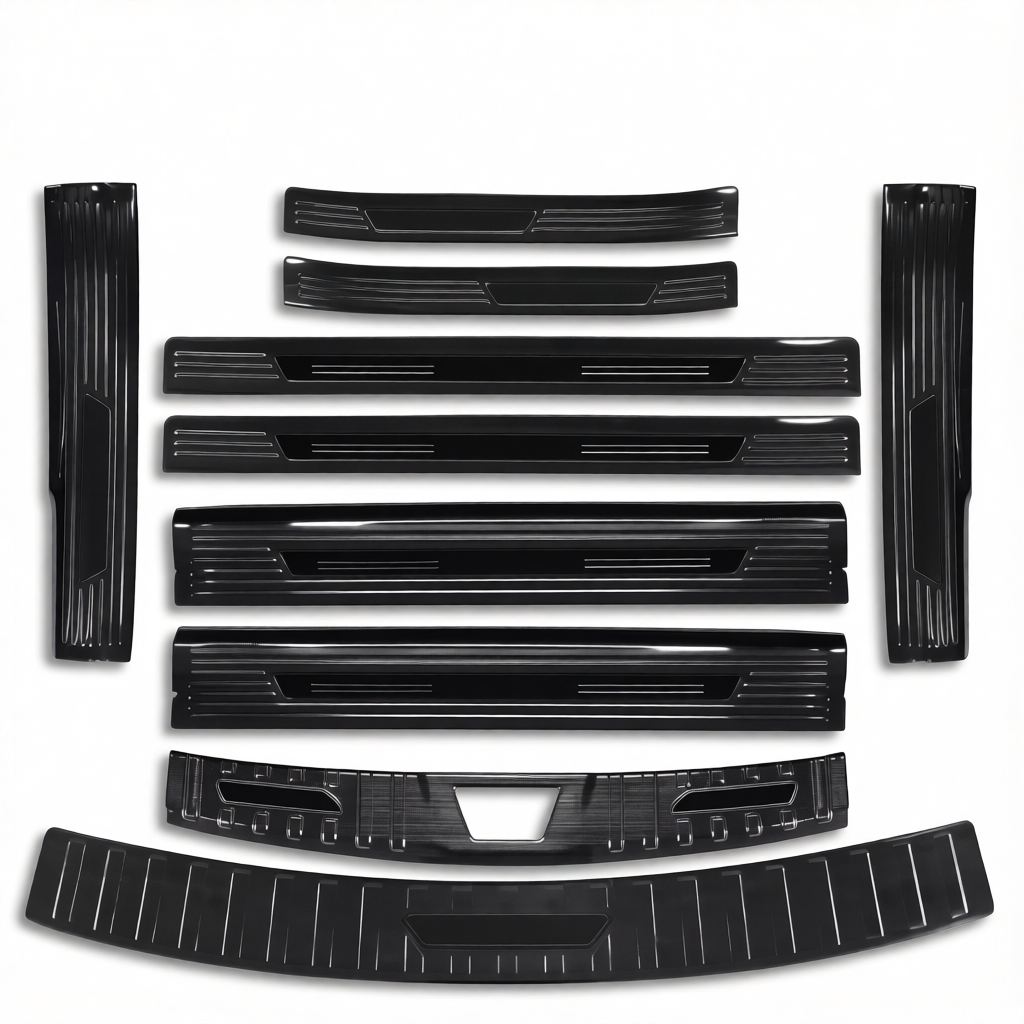 Deepal L07 Door Sill Protector 10PC Stainless Steel Welcome Pedal & Trunk Guard
