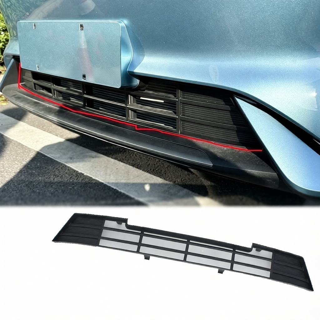 2026 Deepal L07 Front Grille Bug Screen Gloss Black Carbon Fiber Trim