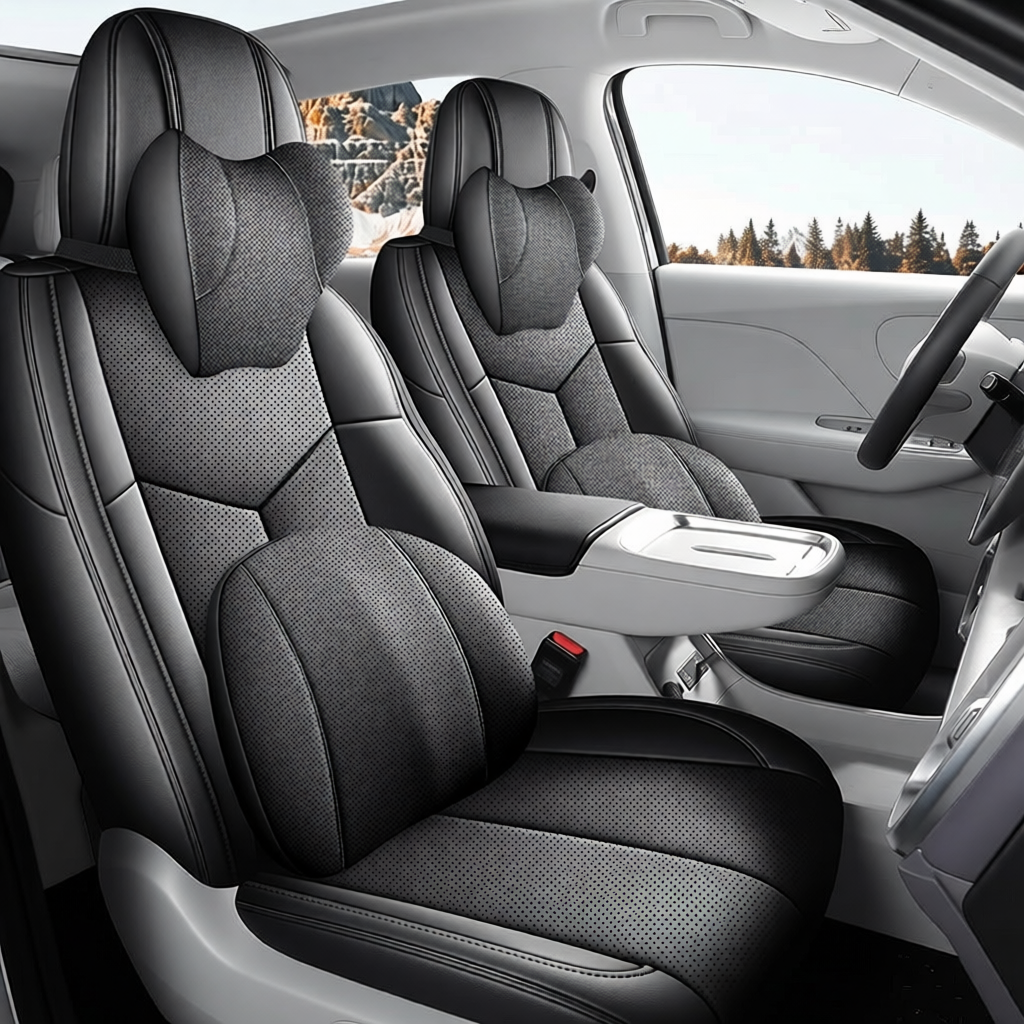 2024-2026 Leapmotor B10 Custom Seat Covers Full Set Vegan Leather