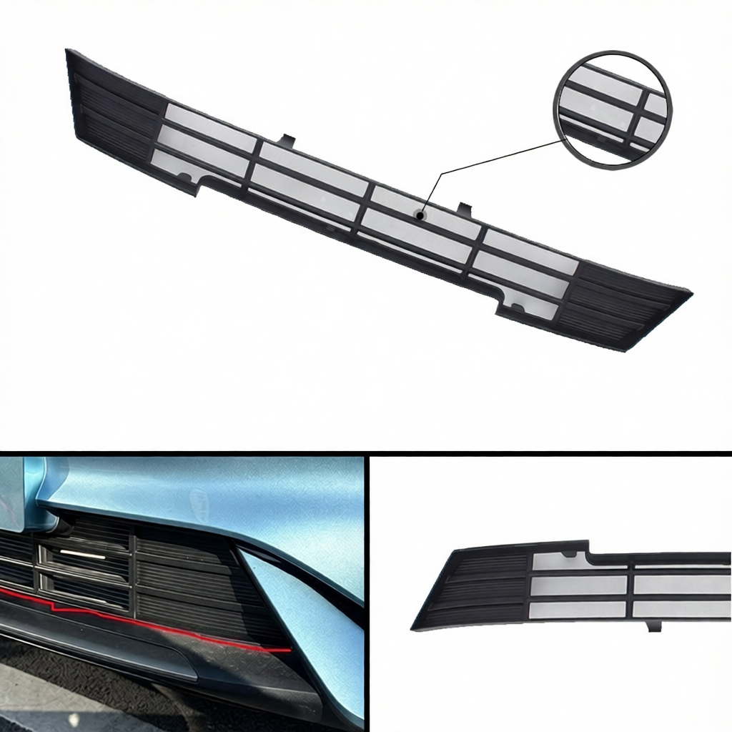 2026 Deepal L07 Front Grille Bug Screen Gloss Black Carbon Fiber Trim