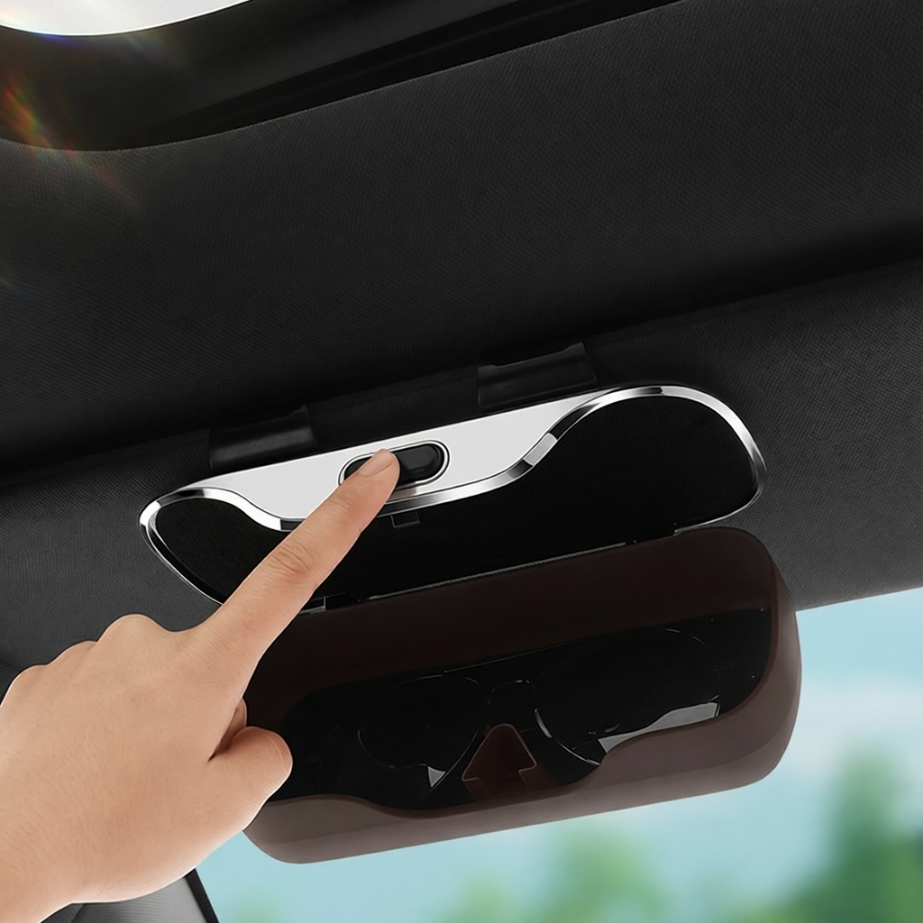 Sun Visor Sunglasses Holder for Changan Deepal S05 SL03 S7 G318 Clip-On Car Glasses Case Interior Organizer