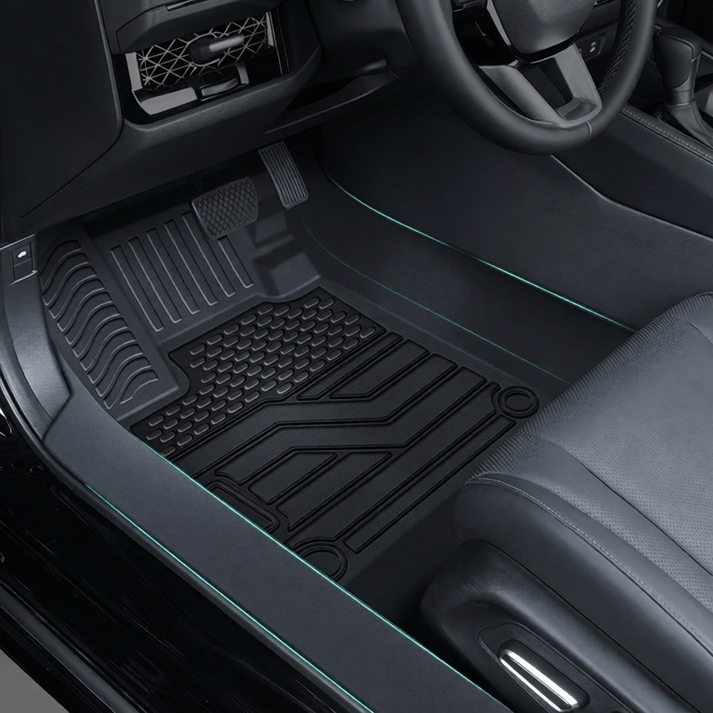 Custom TPE Car Floor Mats for Leapmotor C10 B10 T03 | All Weather Full Sill Liners