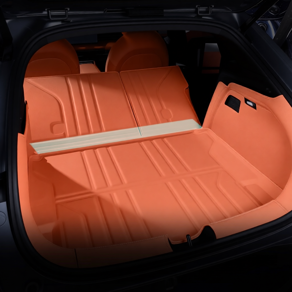 3D Full-Coverage Trunk Mat for 2024-2027 Deepal S05 L06 S07 | Nappa Leather Cargo Liner