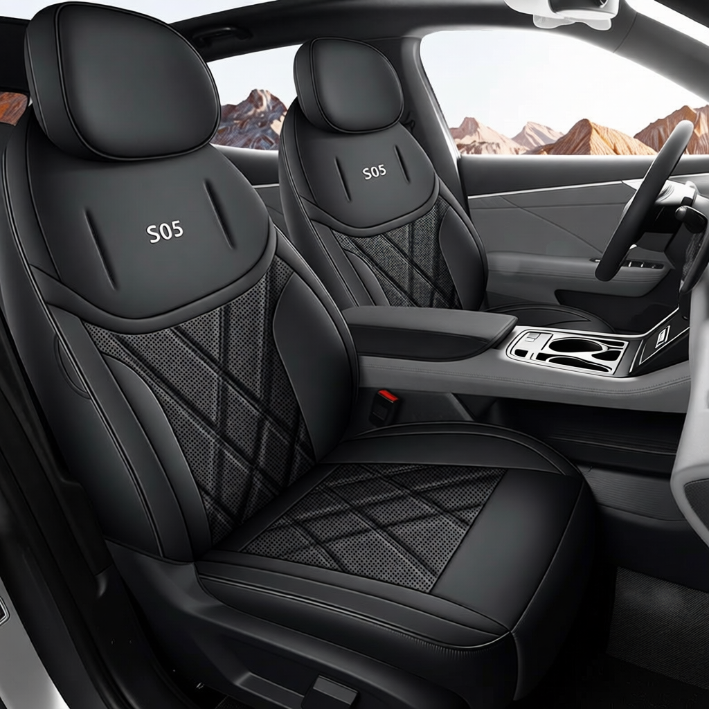 Custom Full Surround Seat Covers for Changan Deepal S05 All Season Leather Protector