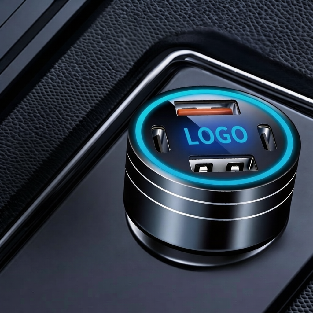 Leapmotor Car Charger 400W 4-Port USB C Fast Charge Adapter