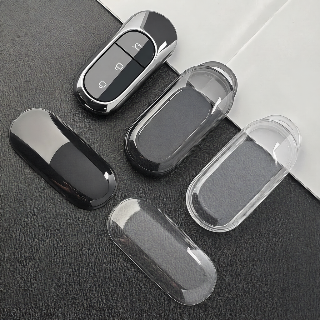 Leapmotor B10 C10 T03 Key Fob Cover TPU Transparent Black EU