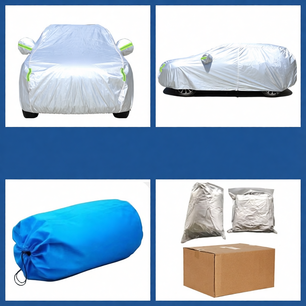 DuPont Oxford Fleece Car Cover Waterproof All Weather UV