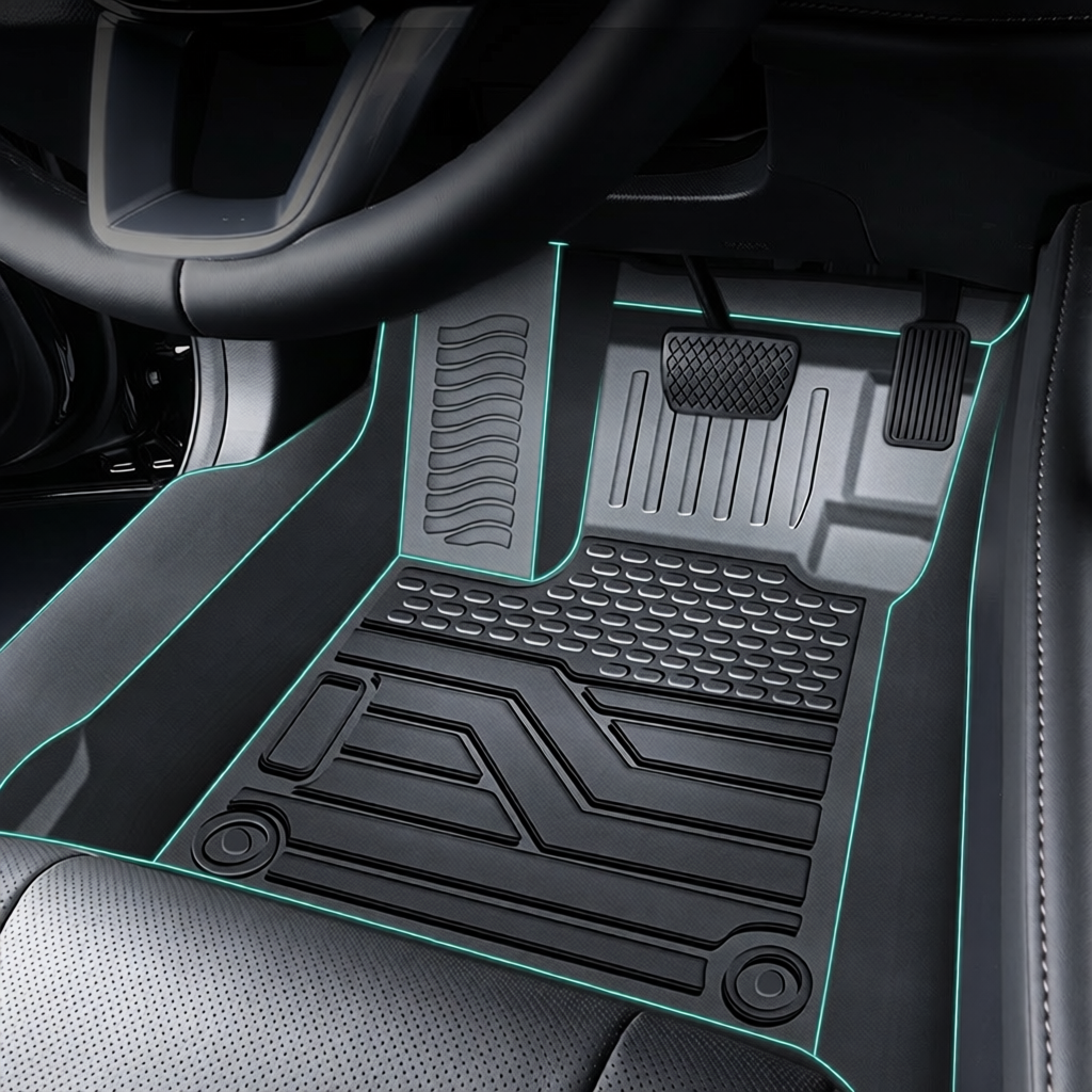 Custom TPE Car Floor Mats for Leapmotor C10 B10 T03 | All Weather Full Sill Liners