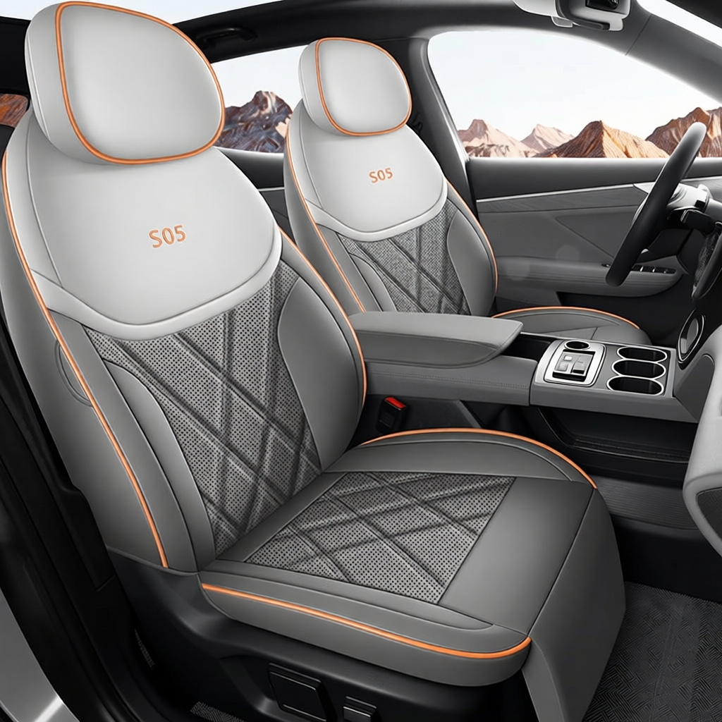 Custom Full Surround Seat Covers for Changan Deepal S05 All Season Leather Protector