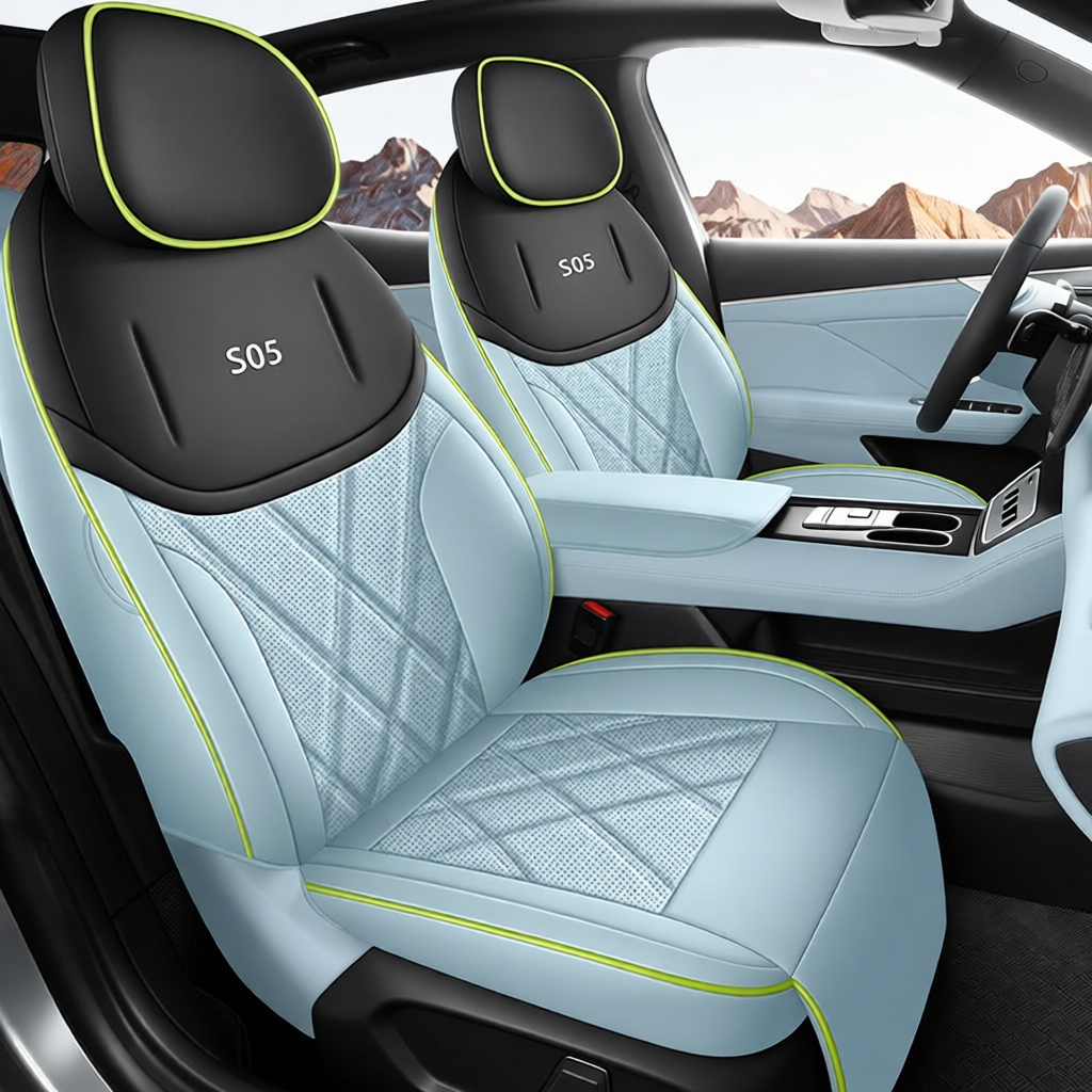 Custom Full Surround Seat Covers for Changan Deepal S05 All Season Leather Protector