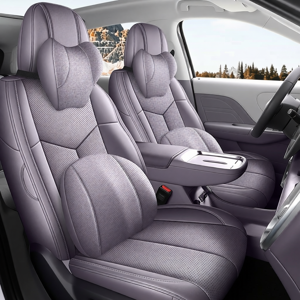 2024-2026 Leapmotor B10 Custom Seat Covers Full Set Vegan Leather
