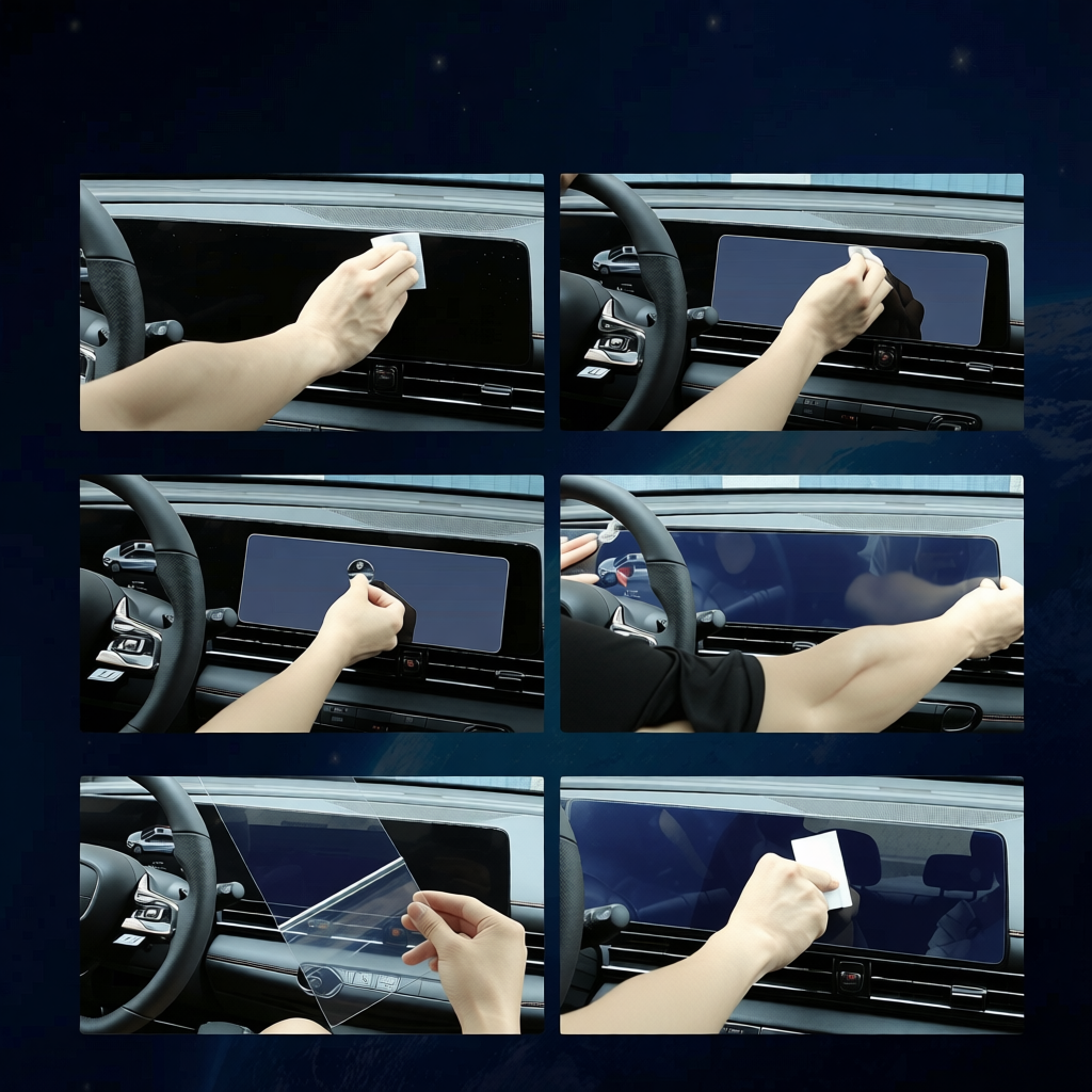 Tempered Glass Screen Protector for Leapmotor B10 B01 2-Pack
