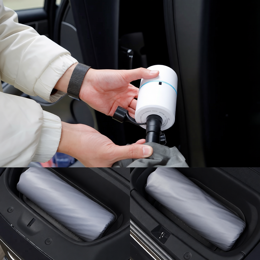 Custom Fit Self Inflating Car Mattress for Changan Deepal L07 Foldable Trunk Rear Seat Sleeping Bed