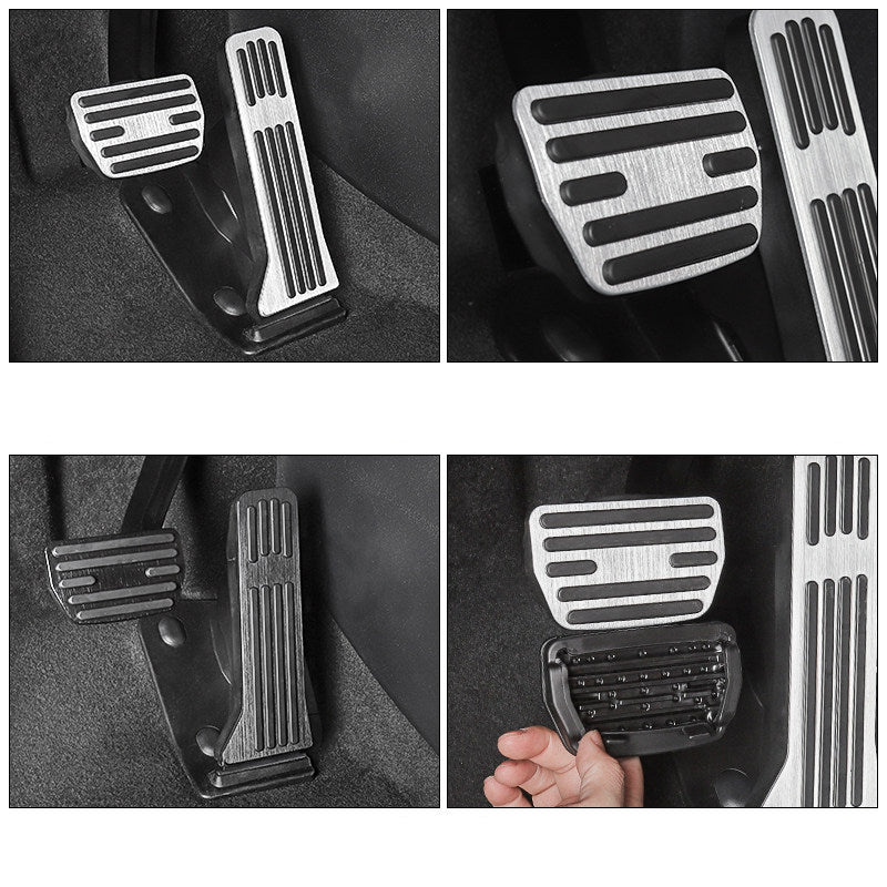 Custom Fit Aluminum Alloy Pedal Set for Deepal S05 LHD RHD Anti Slip