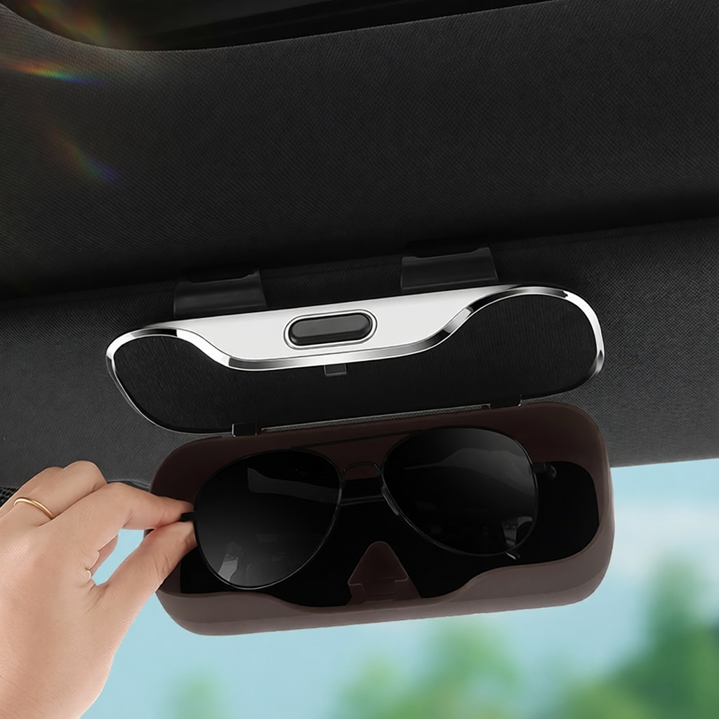 Sun Visor Sunglasses Holder for Changan Deepal S05 SL03 S7 G318 Clip-On Car Glasses Case Interior Organizer