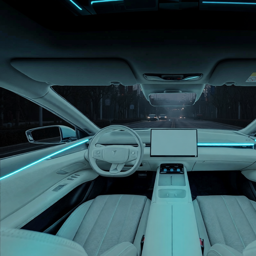 Kit personalizado de luces ambientales LED para Changan Deepal L07, decoración y modificación del ambiente interior de bienvenida