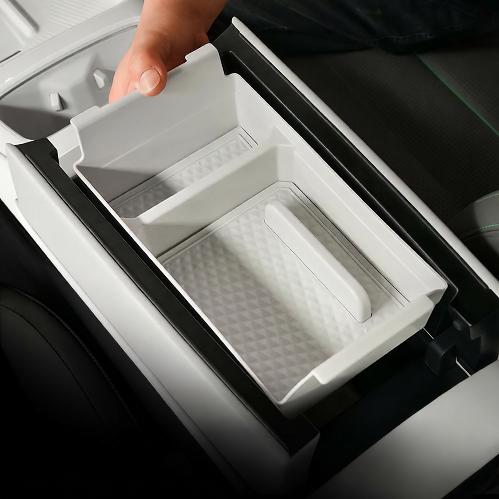 Custom Center Console Armrest Storage Box for Deepal L07 Interior Organizer