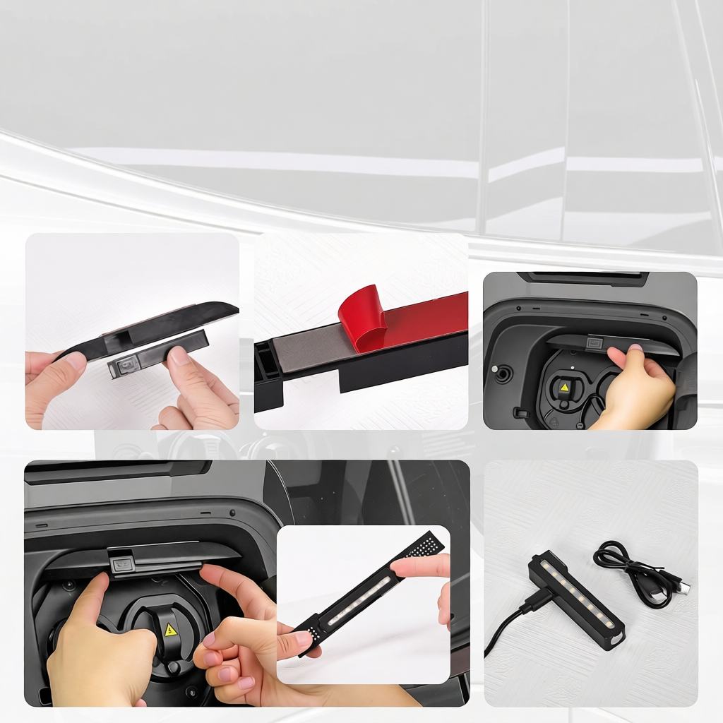 Leapmotor Charging Port LED Light | No-Drill Fit for B10, C10, Lafa/B05