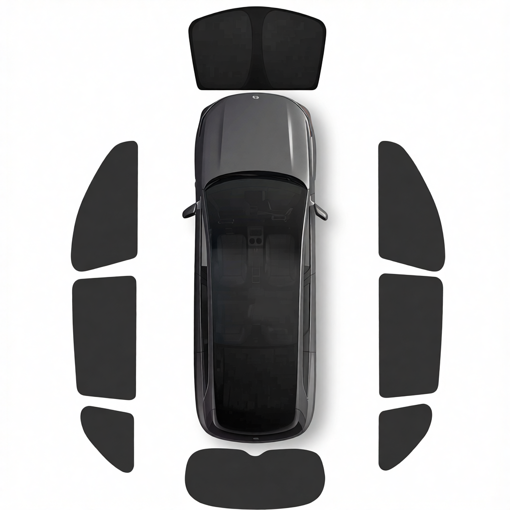 Leapmotor Camping Privacy Sunshades Full Set Blackout Window Covers