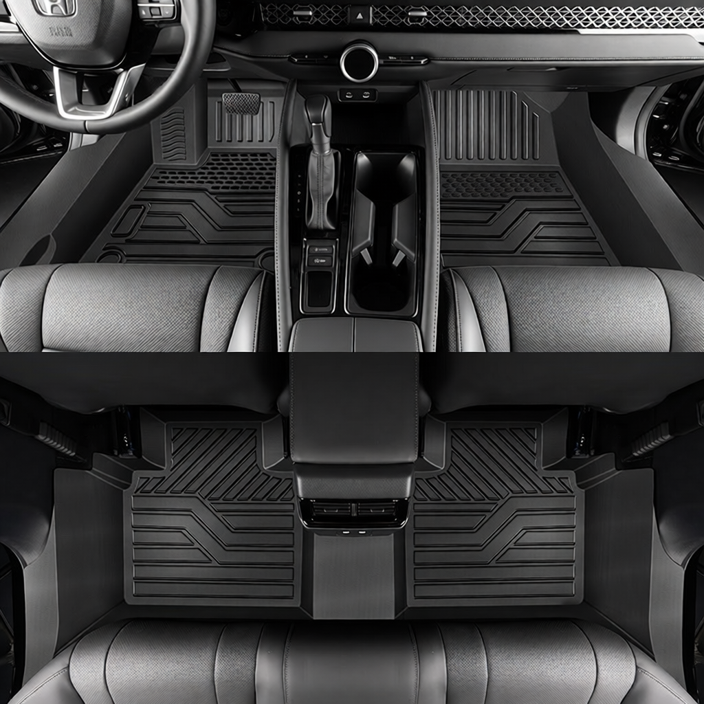 Custom TPE Car Floor Mats for Leapmotor C10 B10 T03 | All Weather Full Sill Liners