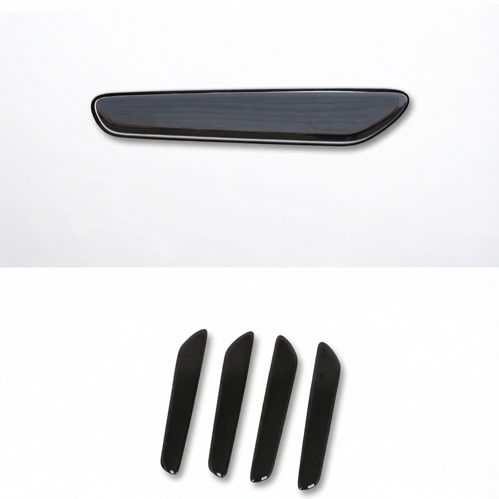 Black Door Handle Cover for Deepal L07 Car Exterior Handle Protector Trim