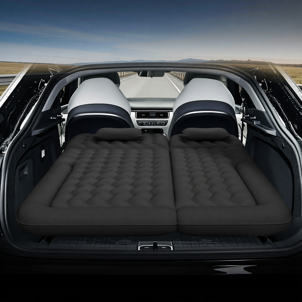 Custom Fit Inflatable Car Mattress for Deepal L07 SUV | Rear Seat and Trunk Sleeping Pad for Camping and Road Trips