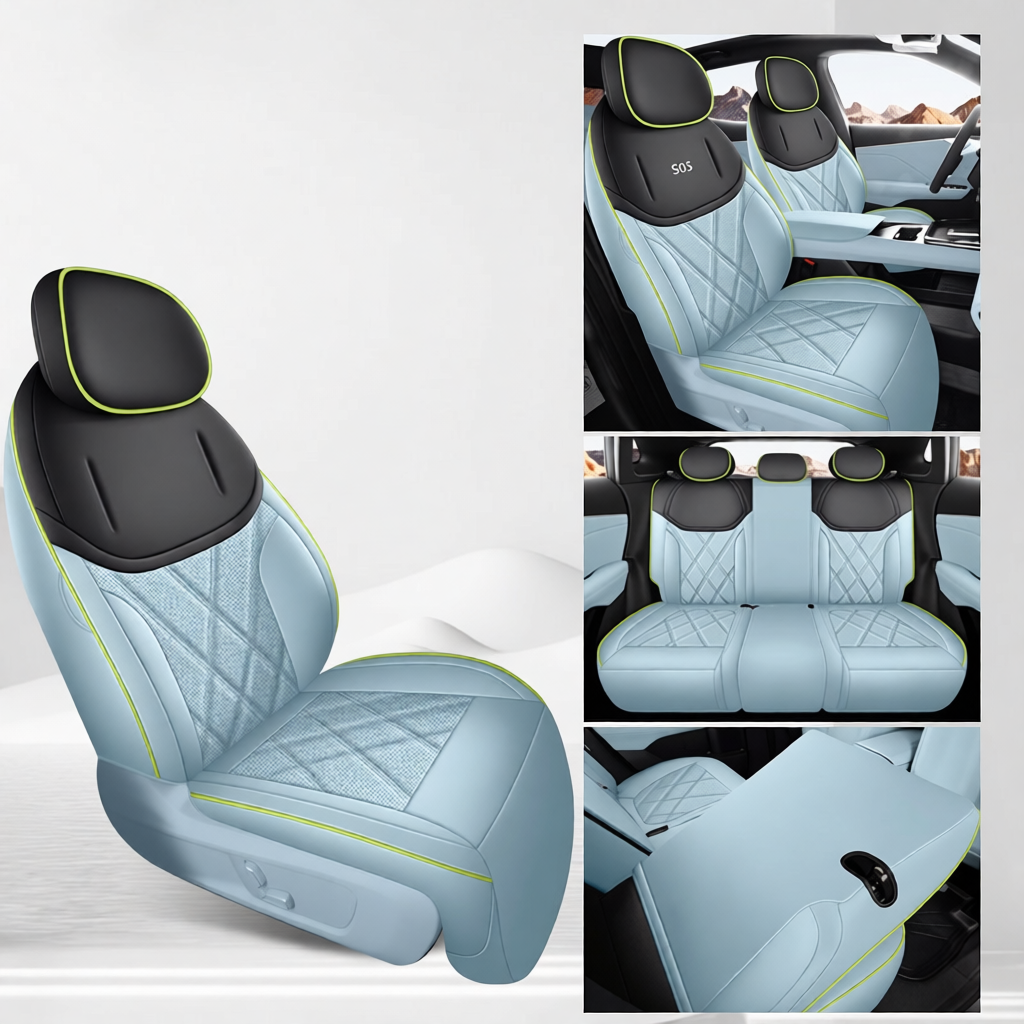 Custom Full Surround Seat Covers for Changan Deepal S05 All Season Leather Protector