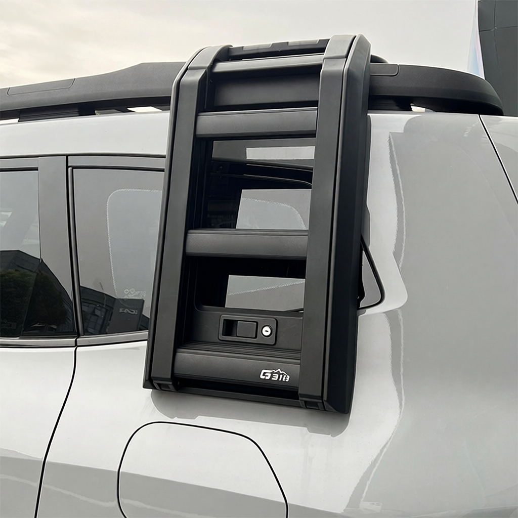 Roof Rack Aluminum Platform Side Ladder Side Box Kit for Changan Deepal G318 Offroad