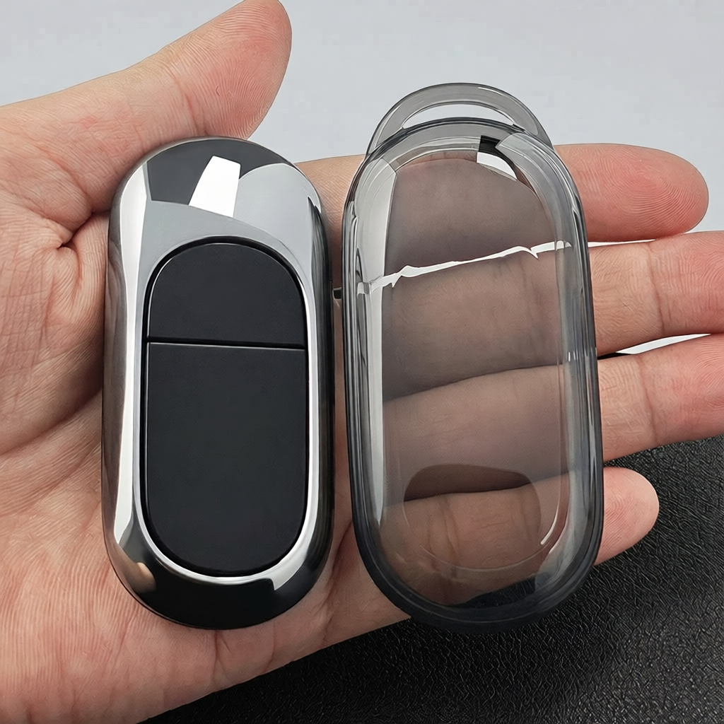 Leapmotor B10 C10 T03 Key Fob Cover TPU Transparent Black EU