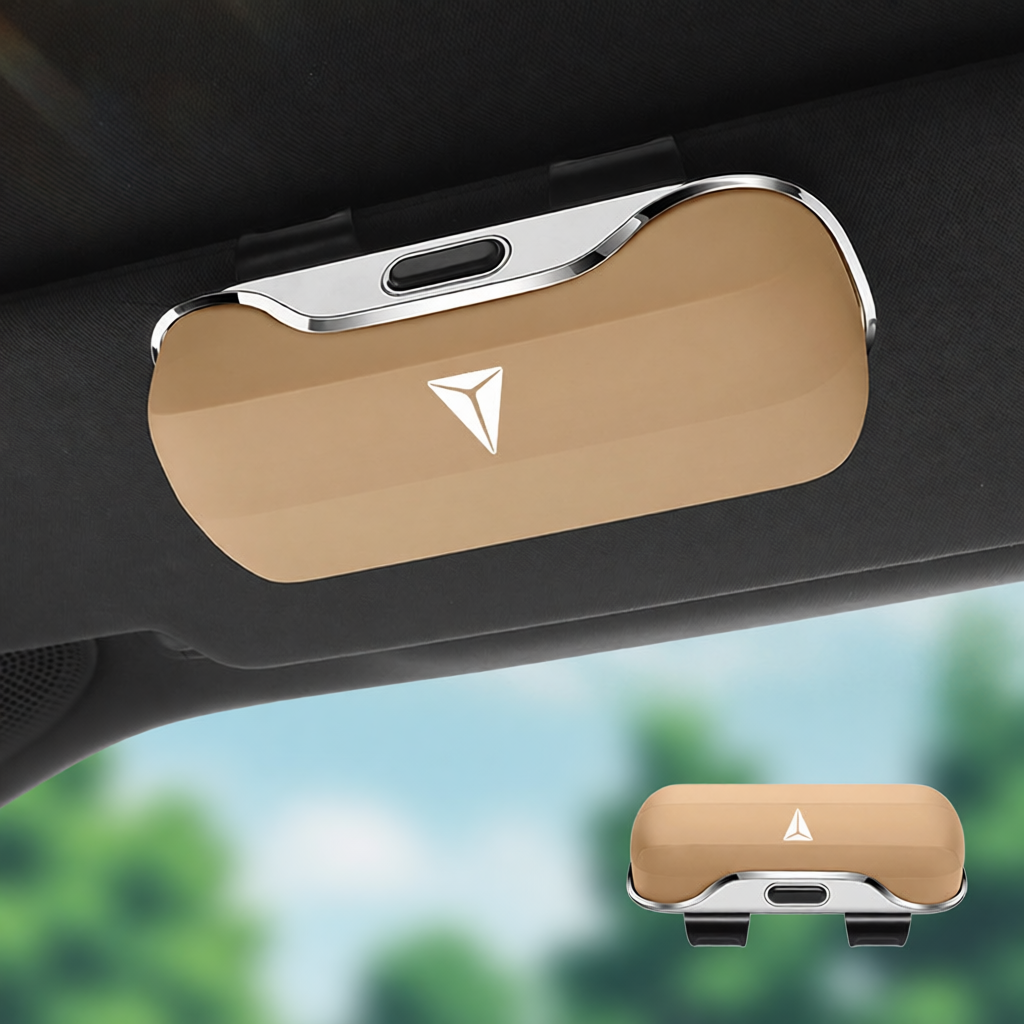 Sun Visor Sunglasses Holder for Changan Deepal S05 SL03 S7 G318 Clip-On Car Glasses Case Interior Organizer
