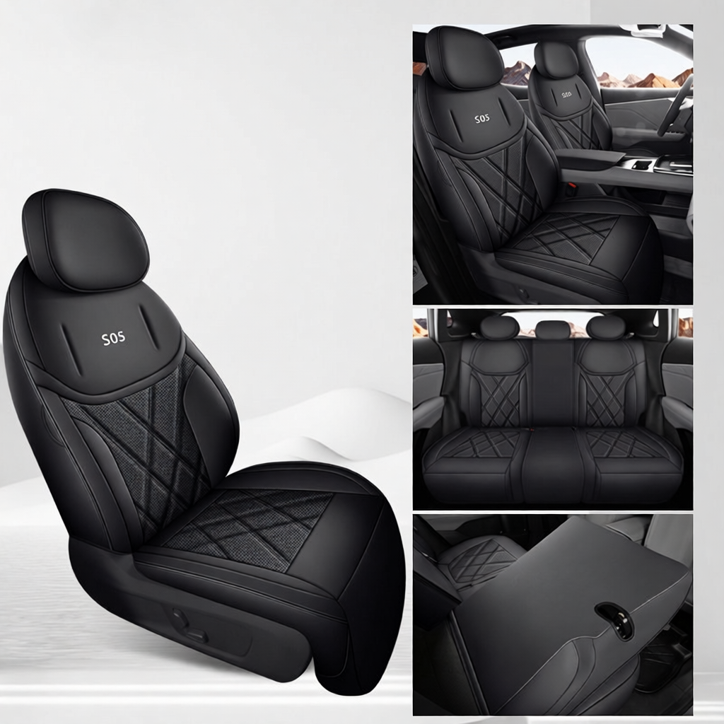 Custom Full Surround Seat Covers for Changan Deepal S05 All Season Leather Protector