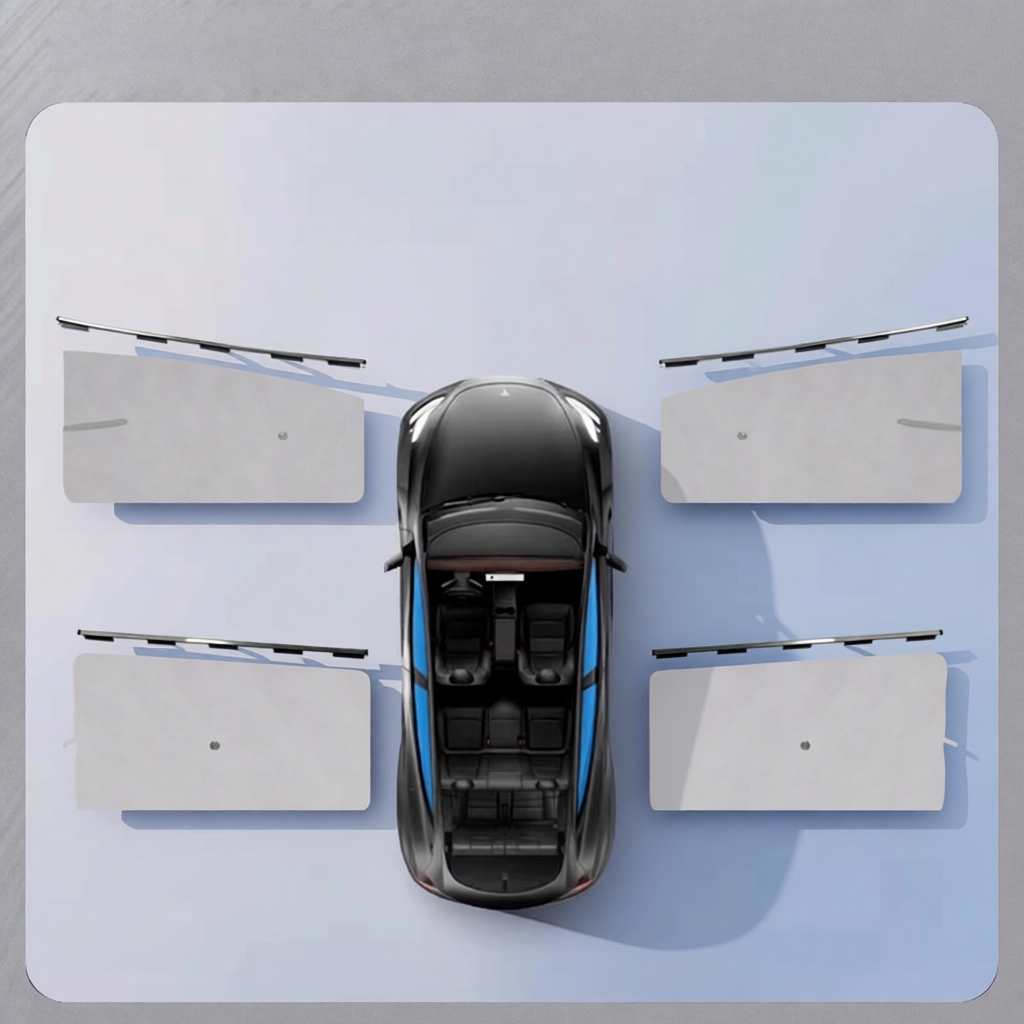 Magnetic Blackout Sunshade for Changan Deepal L07 Qiyuan Q05 Side Window