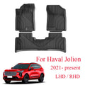 Custom TPE Car Floor Mats For Haval Jolion 2021+ Trunk Liner Waterproof Non-slip Cargo Mat Kit LHD RHD
