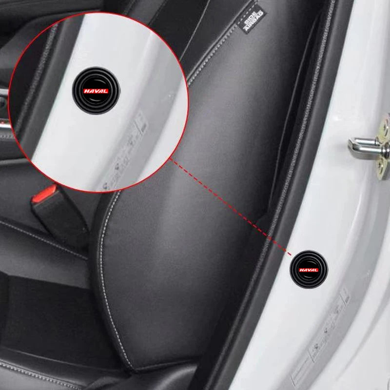 10Pc Silicone Car Door Anti-Collision Gasket | Shock Absorber Sticker for Haval F7 Dargo Jolion H2 H5 H6 H7 H9 HS