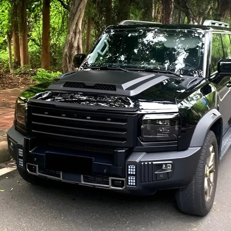 奇瑞捷途T2汽車前中網改裝套件