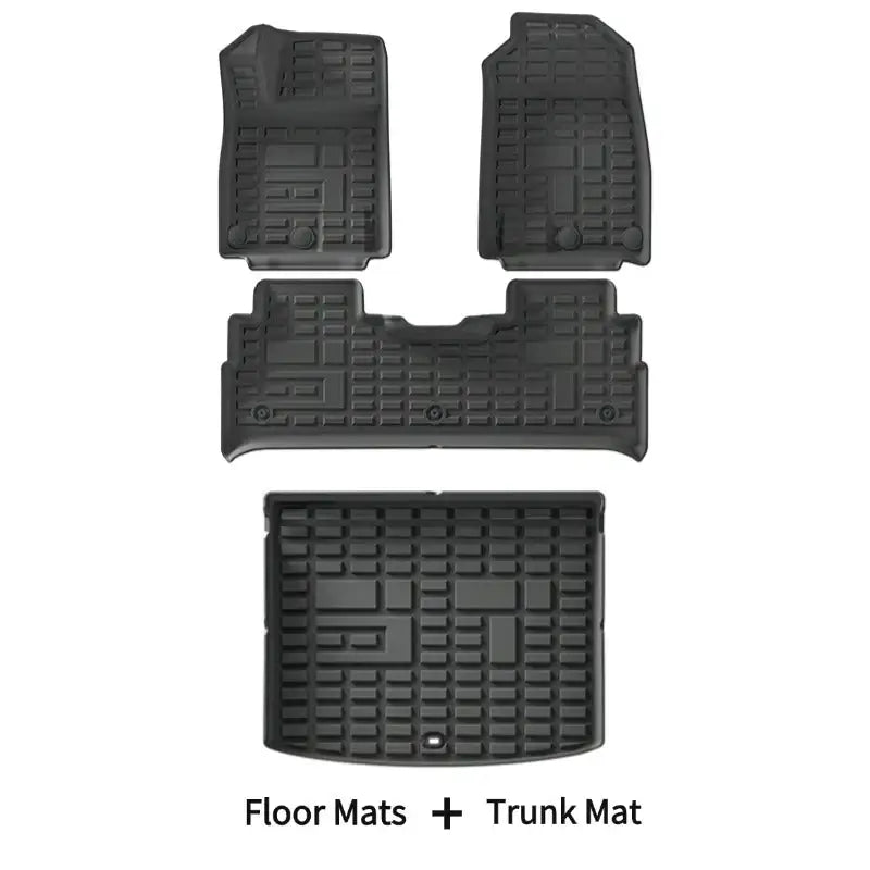 TPE Rubber Floor Mats & Trunk Mat for Chery Jetour T1 CHERY10