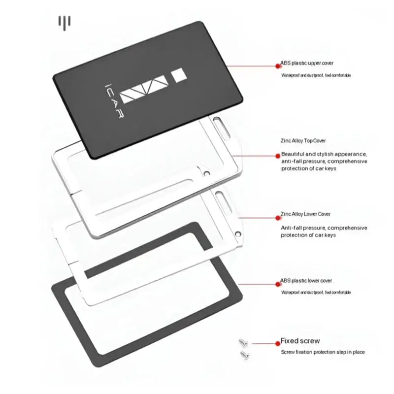 Porta Carta NFC per Chery JAECOO J6 (iCAR 03)