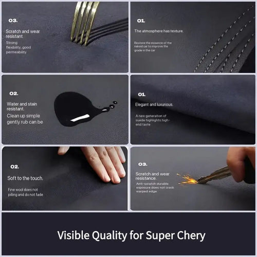Car Dashboard Sun Mat For Chery JAECOO J6¡ꡧiCAR 03¡ê? CHERY2