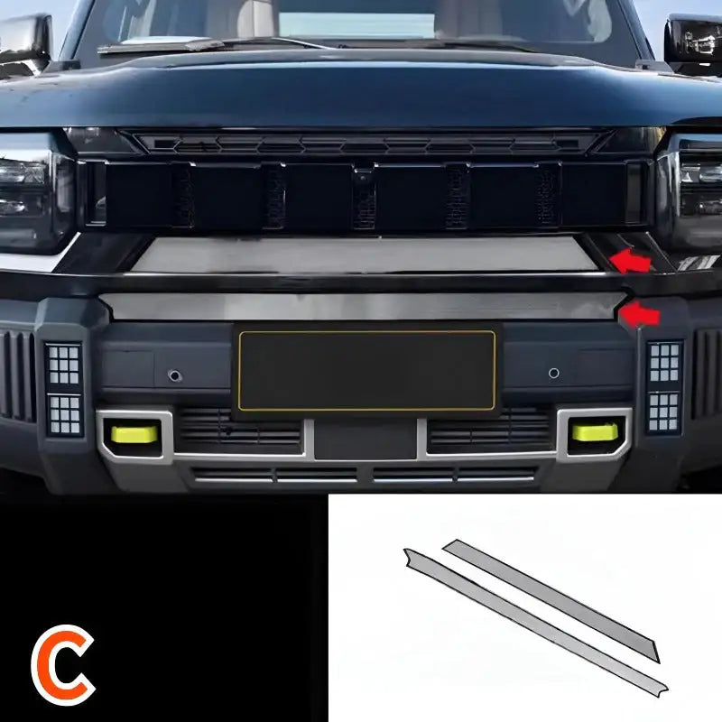 Car water tank protection net For Chery Jetour T2 CHERY9