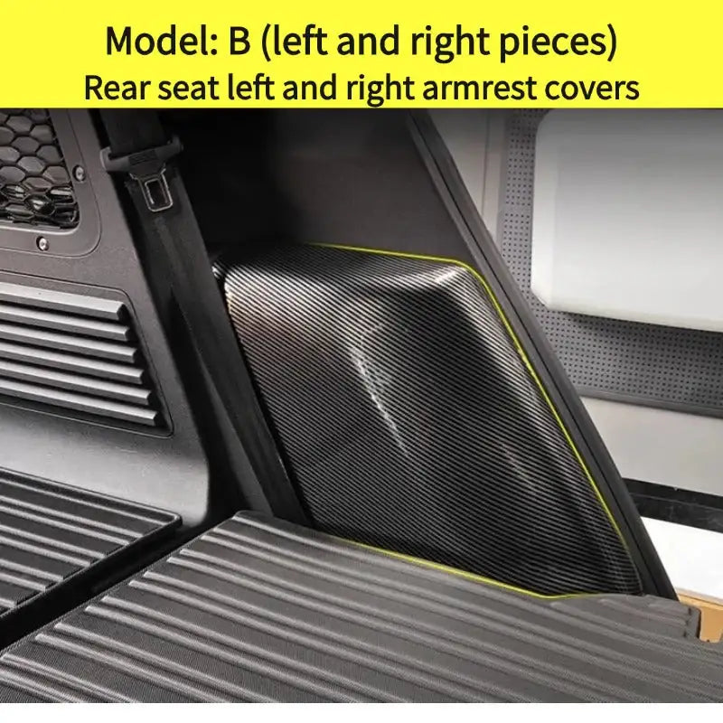 Kit de Protección de Fibra de Carbono Interior y Exterior para Chery iCAR V23