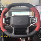 Genuine Leather Handmade Steering Wheel Cover for Chery Jetour T2 & Jetour T2 PHEV CHERY1