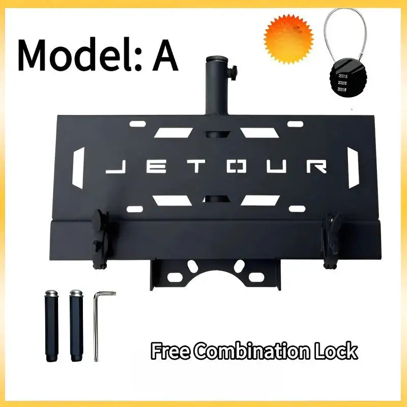 Car spare wheel holder & Multi-purpose Shovel for Chery Jetour T2 CHERY3