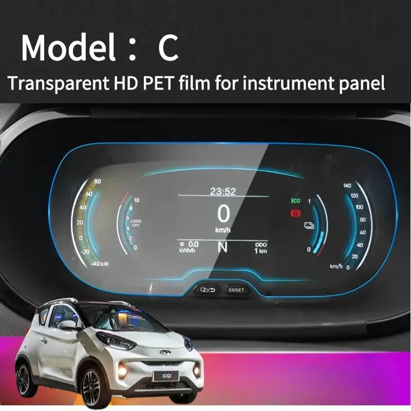 Película Protectora de Cristal Templado para Pantalla para Chery iCar E