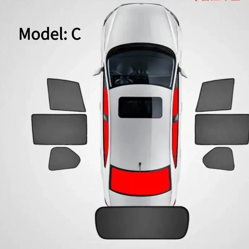 Car Full Magnetic Sunshade for Chery Jetour Exeed VX