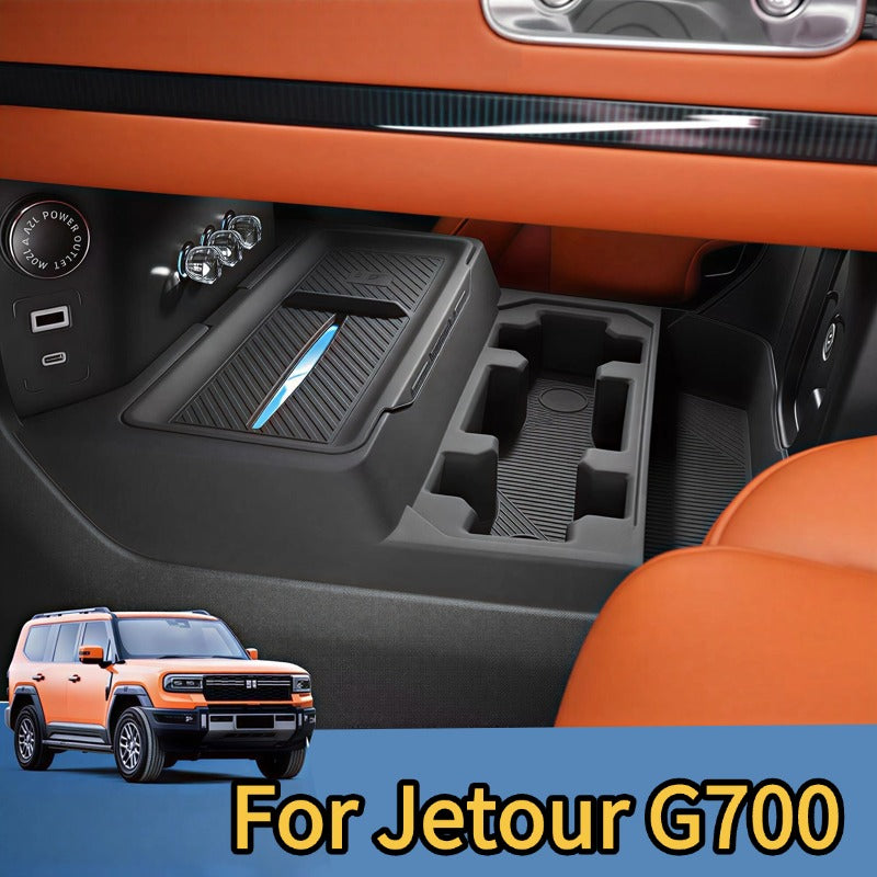 Silicone Car Storage Box for the Chery Jetour G700