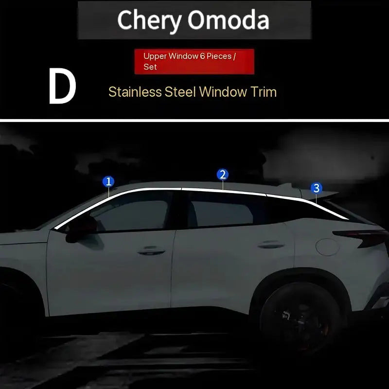 Car Window Strip For Omoda 5 Chery Omengda3