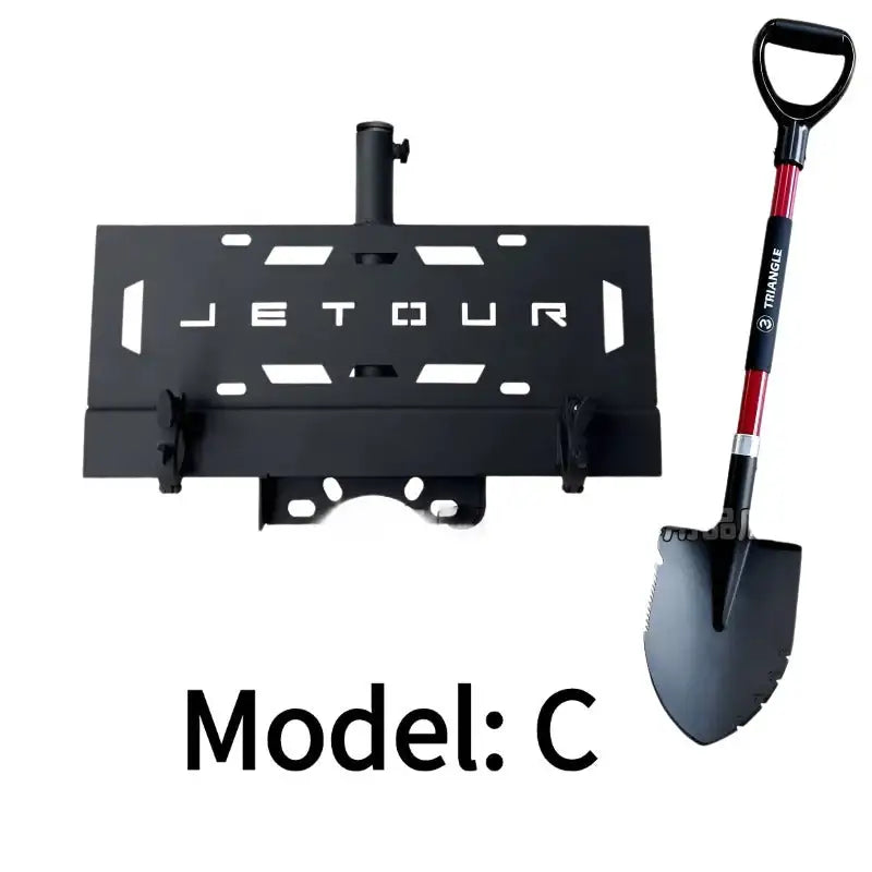 Car spare wheel holder & Multi-purpose Shovel for Chery Jetour T2 CHERY5