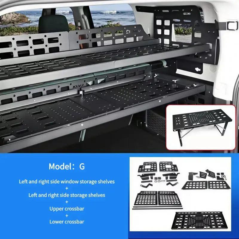 Trunk Storage Rack Extension for Jetour T2 & Jetour T2 PHEV