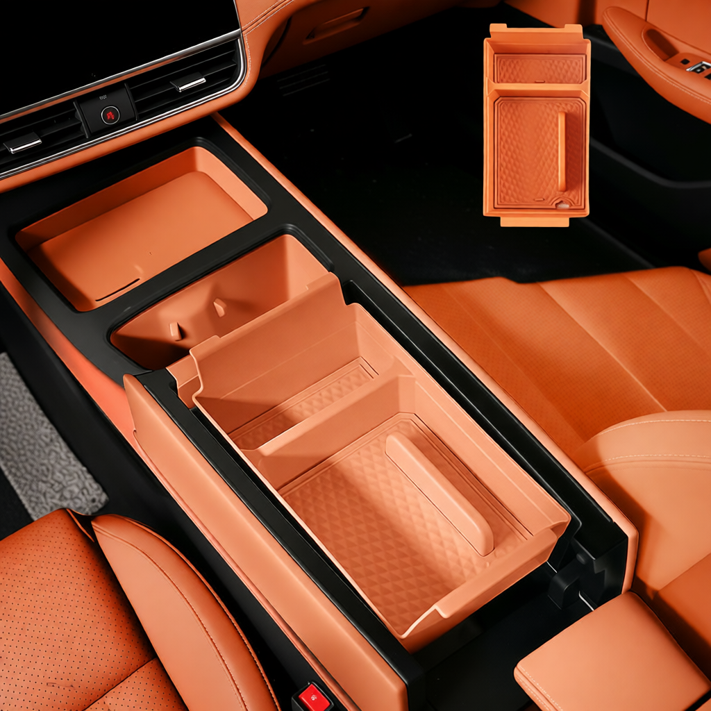 Custom Center Console Armrest Storage Box for Deepal L07 Interior Organizer
